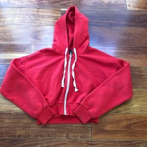 Forever 21 cropped hoodie❤️